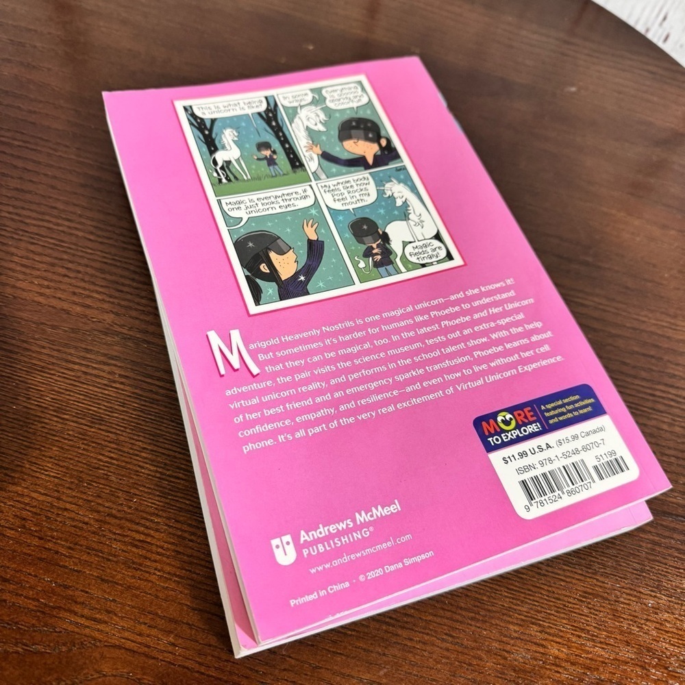 5 Comic Books Graphic Novels for Children by Dana Simpson “Unicorn Book Stories” - Picture 5 of 16
